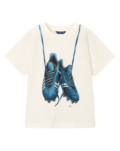 Playera Manga Corta Zapatillas