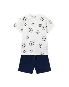 Conjunto Short y Playera MC Estampado