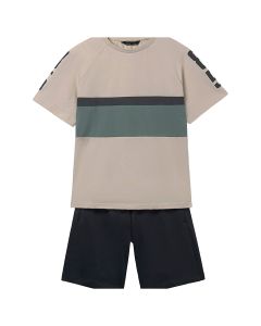 Conjunto Short y Playera Manga Corta Print "85"