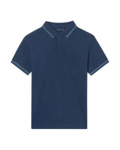 Playera Polo Manga Corta Bolsillo