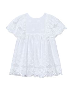 Vestido Algodón Bordado