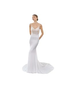 Vestido Corte Sirena W1126BH1