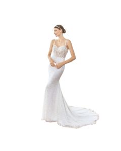 Vestido Corte Sirena W1126BJ1