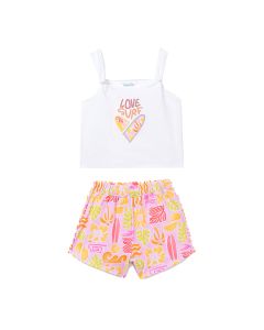 Conjunto Short y Blusa Tirantes Estampado