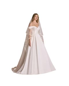 Vestido Corte Princesa con Mangas LB126AI1