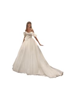 Vestido Corte Princesa NI126AO3