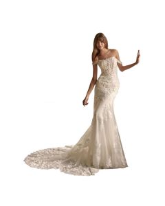 Vestido Corte Sirena NI126BK1