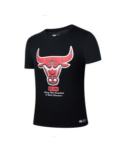 Playera Bulls NBA Big Front Print Regular Fit