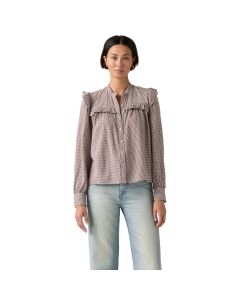 Playera Gianna LS Blouse Woven Blouses