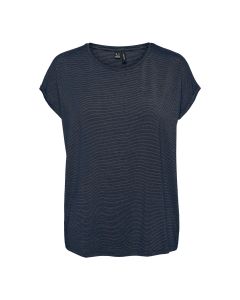 Playera Corte Regular con Detalles Metálicos