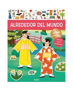Libro de Stickers Alrededor del Mundo
