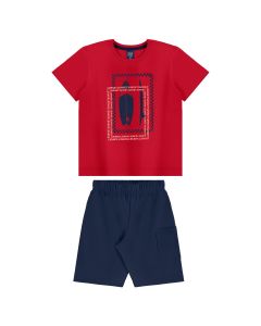 Conjunto Short y Playera MC