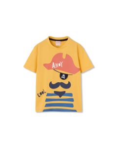 Playera Pirata Manga Corta