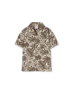 Camisa Estampada Manga Corta