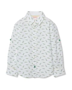 Camisa Estampado Cocodrilo para Niño