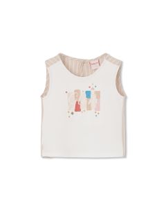 Top de Lino para Niña
