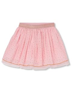 Falda Gasa Estampada de Niña