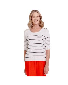 Blusa Rayas Leonor
