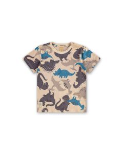 Playera Dinosaurios Manga Corta