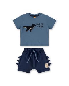 Conjunto Dinosaurio Short y Playera MC