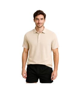 Camisa Manga Corta Cuello V