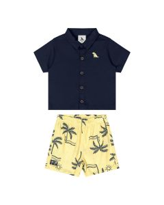 Conjunto Short y Playera Manga Corta
