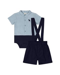 Conjunto Overol y Playera MCGA Corta