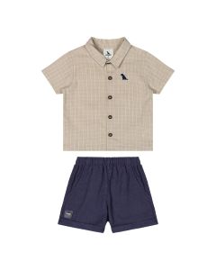 Conjunto Short y Playera Manga Corta