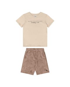 Conjunto Short y Playera Manga Corta