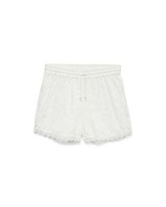 Short Corte Recto con Encaje