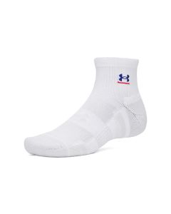 Tines UA PERF Tech NVLTY 3PK QTR-WHT