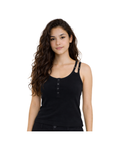 Blusa Tirantes con Botones al Frente