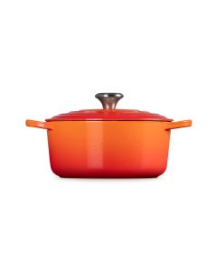 Cacerola Red 24CM Sig Flame SS Knob