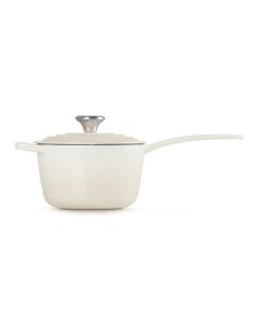 Cazo con TAPA 16CM Meringue SS Knob