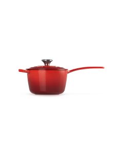 Cazo con TAPA 16CM Rojo Cerise SS Knob