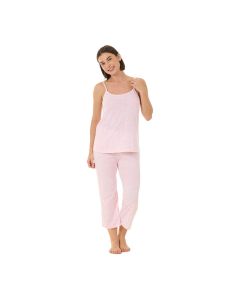 Conjunto Pijama Pantalón Capri Tirantes