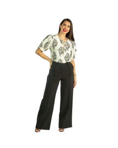 Pantalón Liso Pierna Ancha