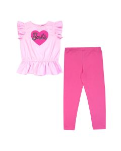 Conjunto Leggings con Blusa sin Manga Bordada