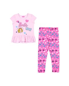 Conjunto Leggings Estampado + Playera Estampada