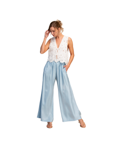 Blusa Tejida de Amarres