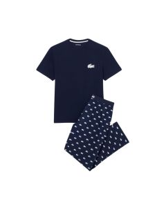 Conjunto Pijama Pantalón Manga Corta Lacoste