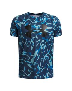 Playera Tech BL Printed SS-BLU,YLG