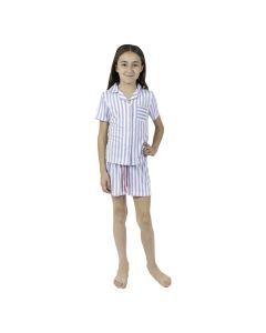 Pijama Camisera Manga Corta con Short Niña