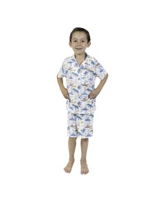 Pijama Camisera Manga Corta con Short Niño