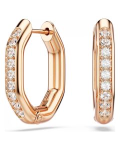 Pendientes DEXTERA:PE MN Hoop WHI / ROS