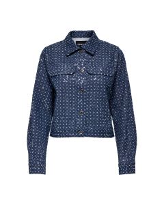 Chaqueta Tweed Corte Recto
