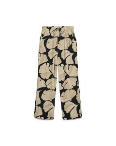 Pantalón de Caída Fluida con Estampado
