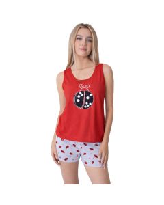 Conjunto Pijama Short Manga Corta