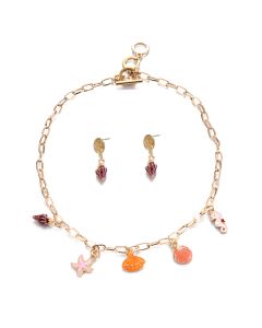 JGO. Collar y Aretes