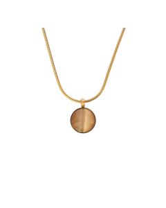 Collar Dije Piedra Redondo
